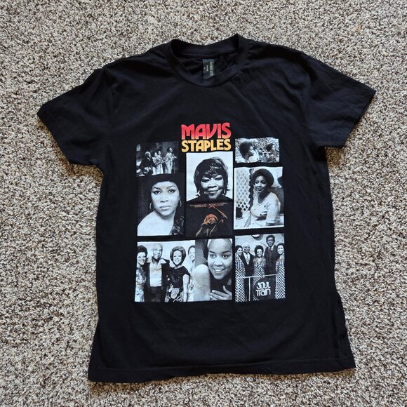 Mavis Staples 85th Birthday Concert T-Shirt Adult Med Black All Star Photo Block - Picture 3 of 7